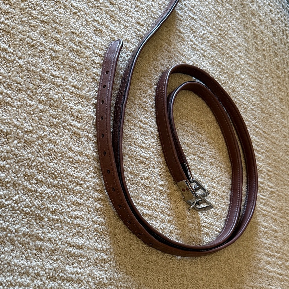 NWOT Dover 54” Brown Leathers
